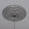 Ekena Millwork Baltimore PVC Medallion (Canopies up to 7 3/4"), 22"OD x 3 1/2"ID x 1"P, Bright Coat Aluminum CMP22BABAL - alternate 8